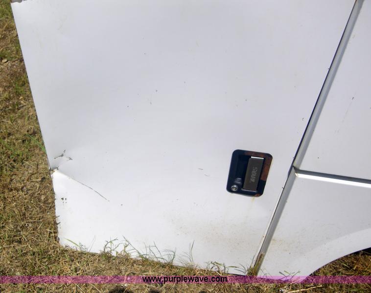 image for item 1955 Stahl mechanic bed with bumper and headache rack