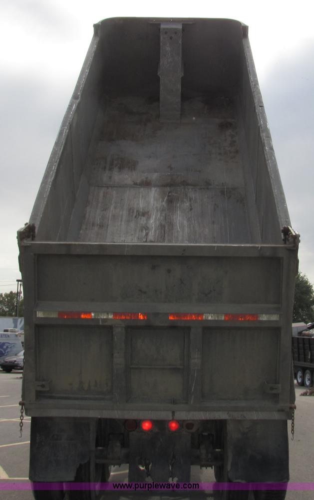 image for item 2104 1967 TEC 24' aluminum dump bed trailer