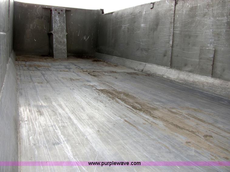 image for item 2104 1967 TEC 24' aluminum dump bed trailer