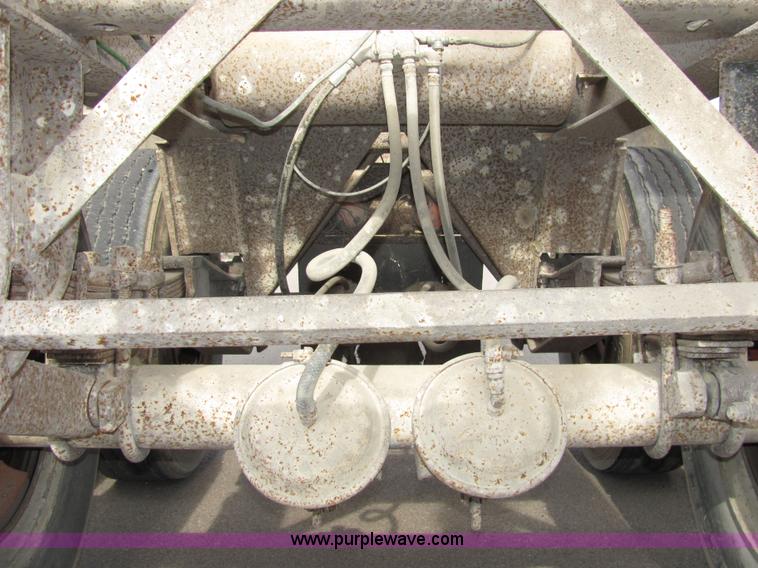 image for item 2104 1967 TEC 24' aluminum dump bed trailer