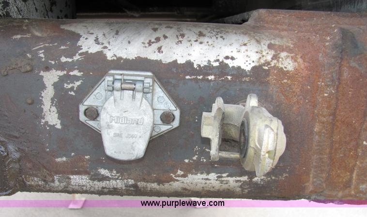 image for item 2104 1967 TEC 24' aluminum dump bed trailer