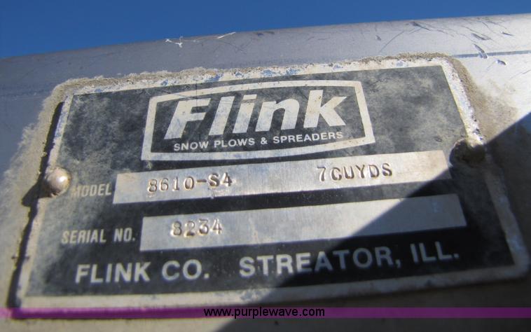 image for item 2512 Flink 8610-54 spreader