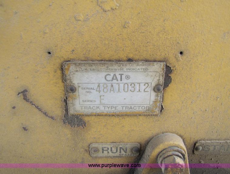 image for item 3440 1969 Caterpillar D7E dozer