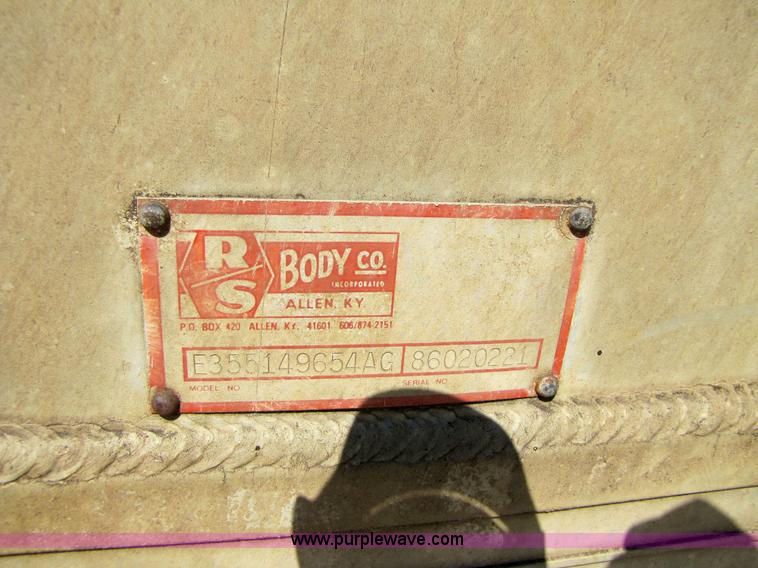 image for item 3576 1981 GMC Topkick C7D064 dump truck