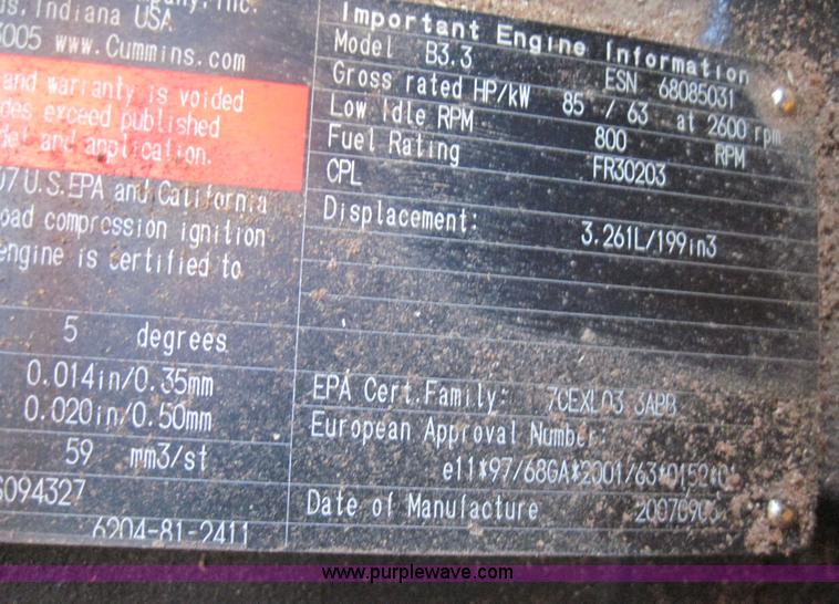 image for item 4118 2008 Vermeer BC1000XL brush chipper