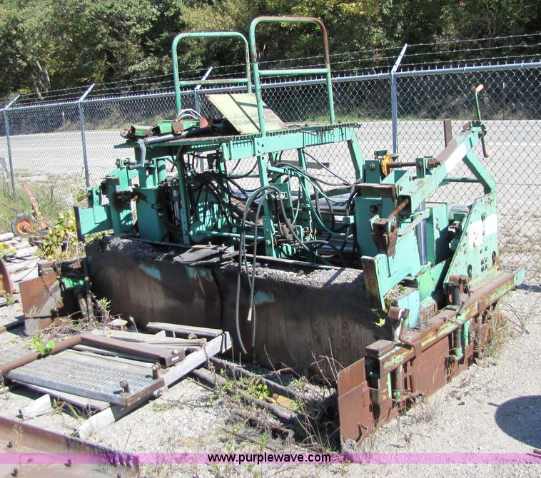 image for item 5183 Barber-Greene 10'-20' Extend-A-Mat asphalt screed