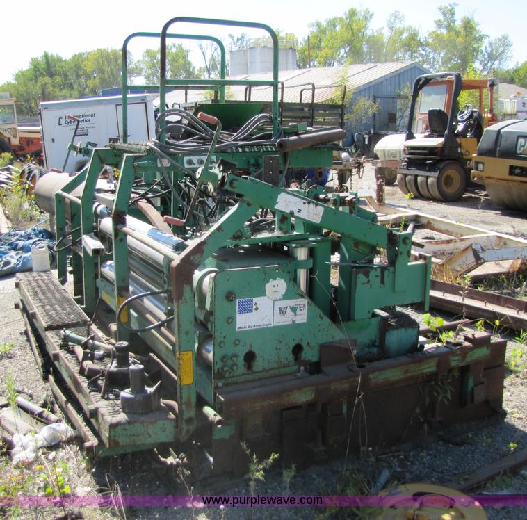 image for item 5183 Barber-Greene 10'-20' Extend-A-Mat asphalt screed
