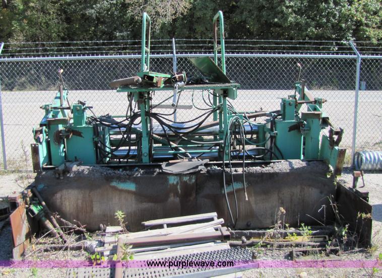 image for item 5183 Barber-Greene 10'-20' Extend-A-Mat asphalt screed