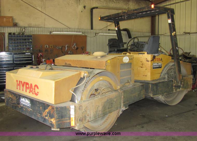 image for item 5187 Hypac C778A vibratory double drum compactor