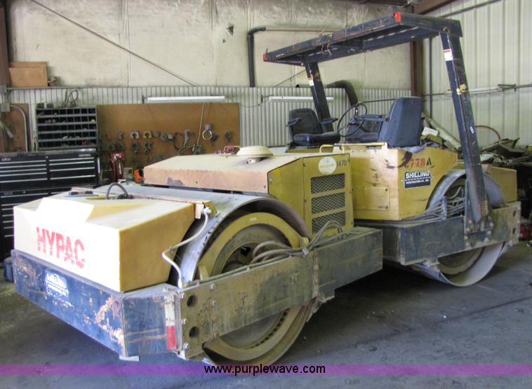 image for item 5187 Hypac C778A vibratory double drum compactor