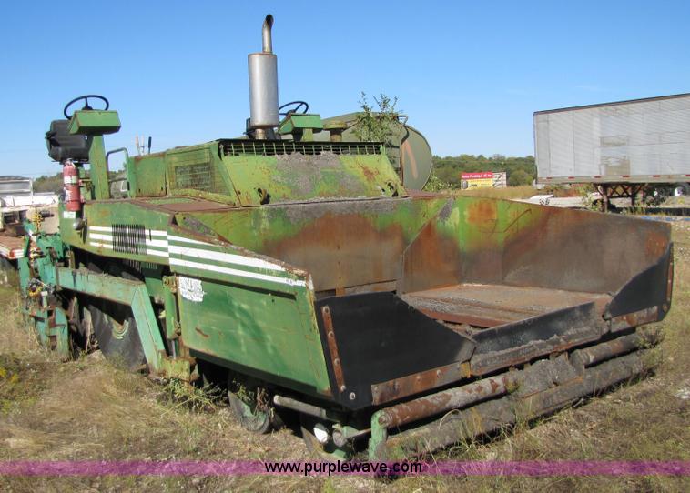 image for item 5188 Barber Greene SB-170 wheel mounted asphalt paver