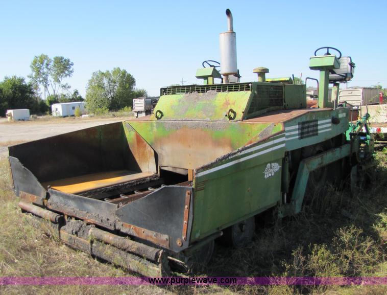 image for item 5188 Barber Greene SB-170 wheel mounted asphalt paver