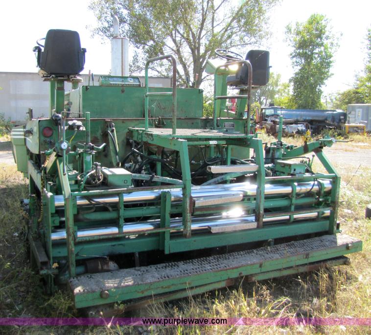 image for item 5188 Barber Greene SB-170 wheel mounted asphalt paver