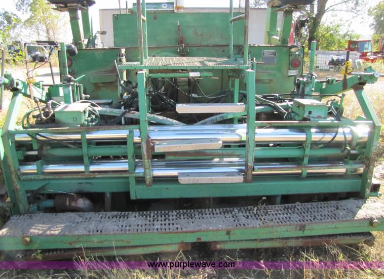 image for item 5188 Barber Greene SB-170 wheel mounted asphalt paver