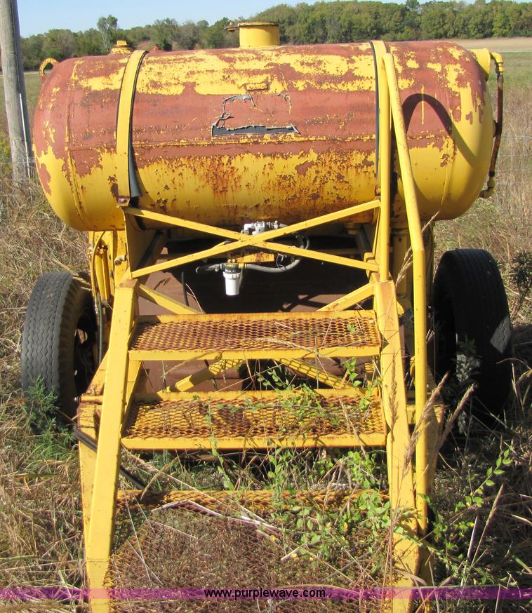 image for item 5189 Hyster double steel roller with rumble-strip roller trailer