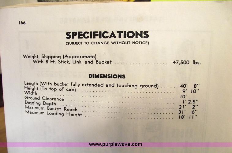 image for item 5929 1974 Caterpillar 225 excavator