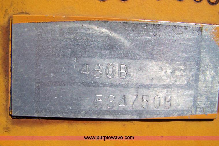 image for item 7370 1974 Case 480B Construction King backhoe