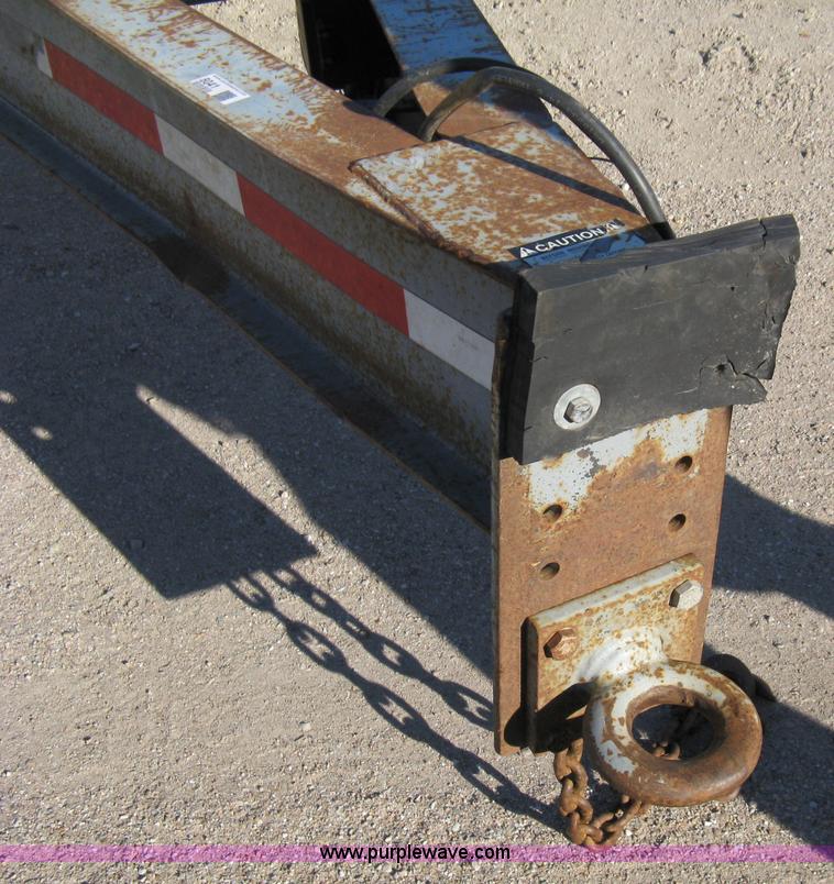 image for item 8041 1997 Circle D 25BHFB dual tandem axle flatbed trailer