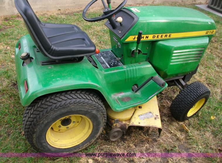 image for item 1806 John Deere 38" cut lawn mower