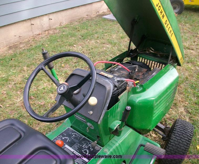 image for item 1806 John Deere 38" cut lawn mower