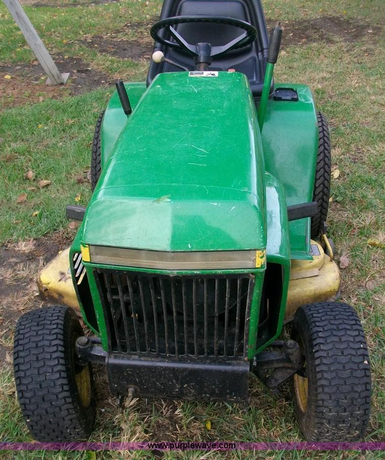 image for item 1806 John Deere 38" cut lawn mower