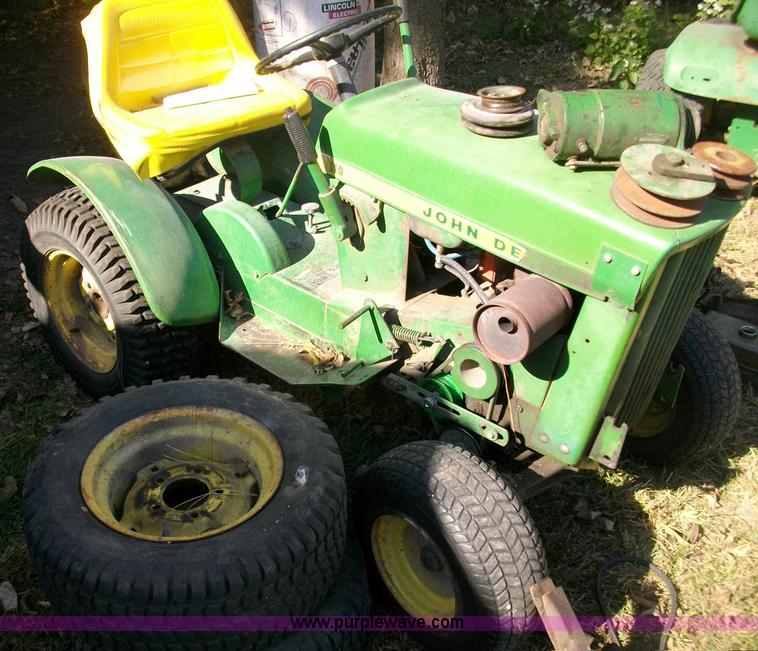 image for item 1811 John Deere 110 mower