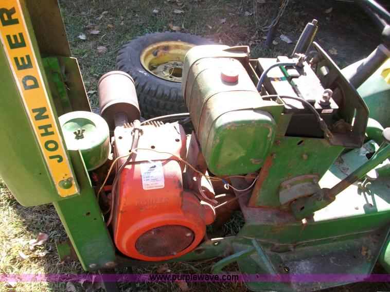 image for item 1811 John Deere 110 mower