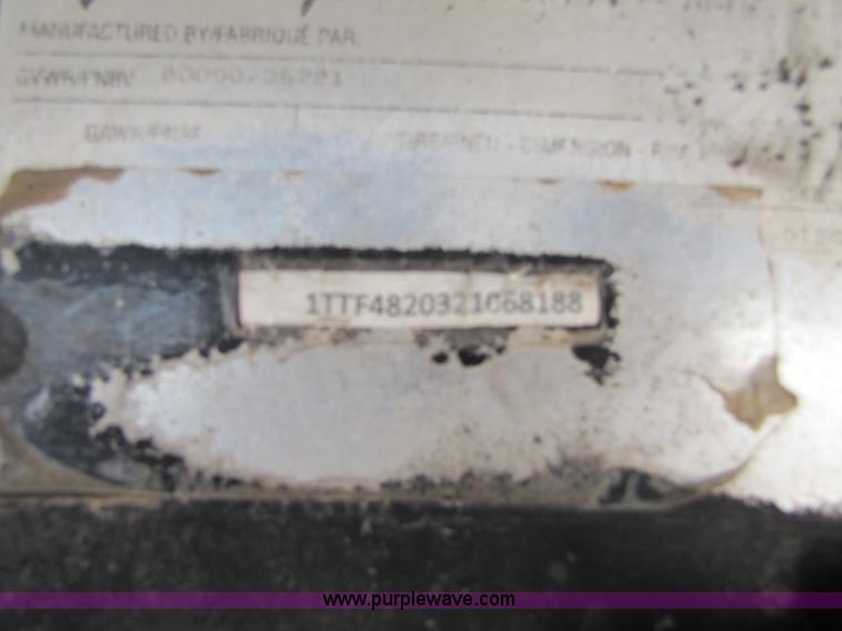 image for item 3454 2002 Transcraft TL2000 48' flatbed trailer