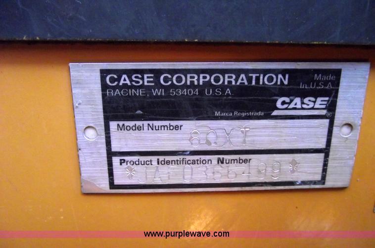 image for item 5872 2002 Case 60XT skid steer