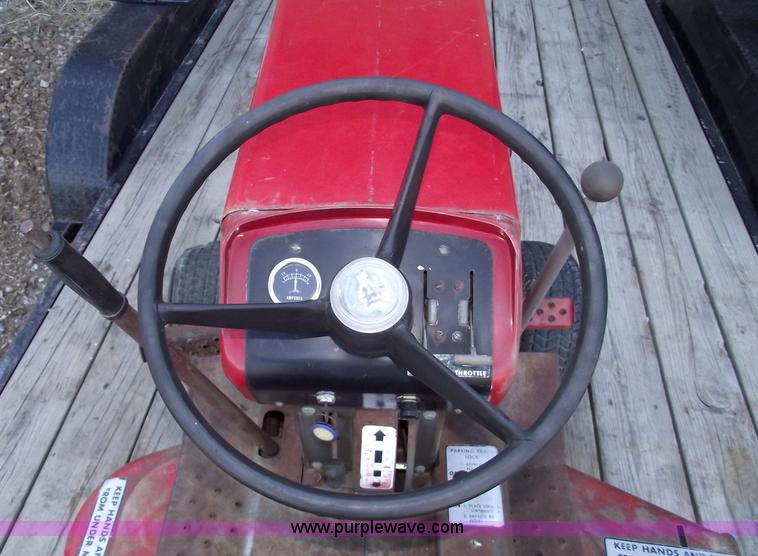image for item 5874 1966 Massey-Ferguson Model 12 riding lawn mower