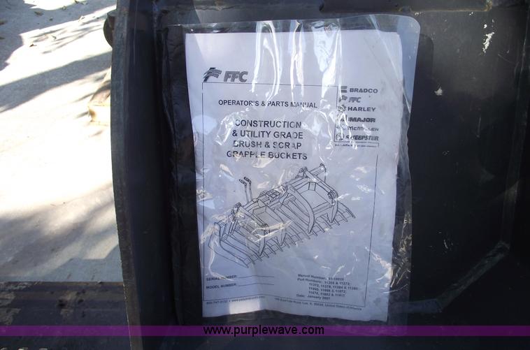 image for item 5877 2008 FFC 72" grapple bucket