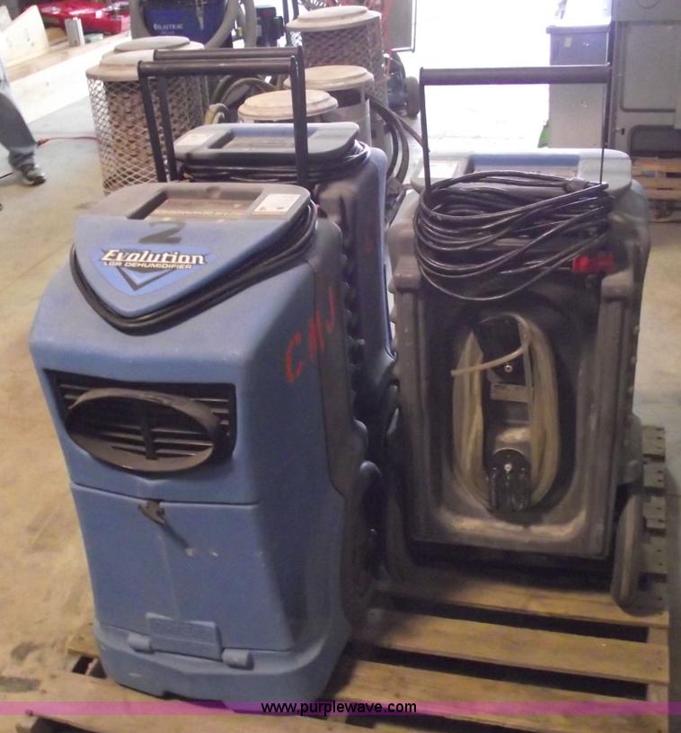 image for item 5887 (3) Drieaz Evolution LGR dehumidifier