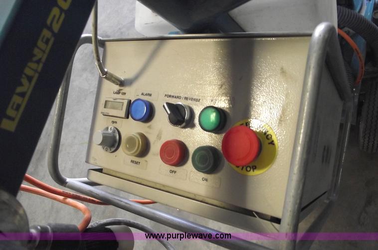 image for item 5893 2007 Lauina 20 floor grinder