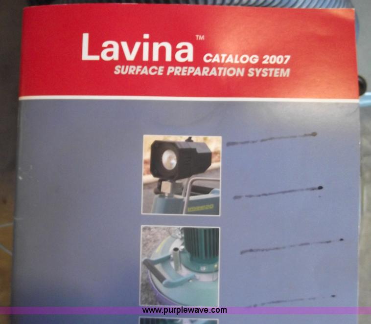image for item 5893 2007 Lauina 20 floor grinder