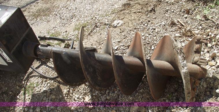 image for item 5907 Lowe 1650E skid steer auger attachemnt with bits