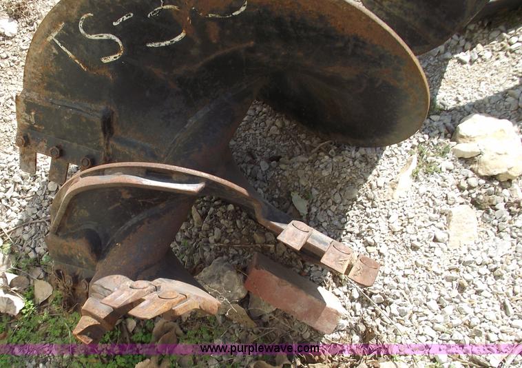 image for item 5907 Lowe 1650E skid steer auger attachemnt with bits