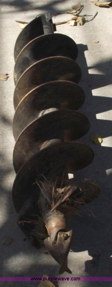 image for item 5907 Lowe 1650E skid steer auger attachemnt with bits