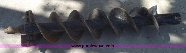 image for item 5907 Lowe 1650E skid steer auger attachemnt with bits