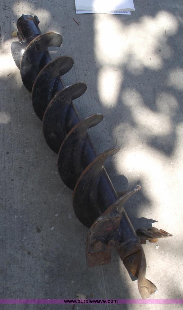 image for item 5907 Lowe 1650E skid steer auger attachemnt with bits