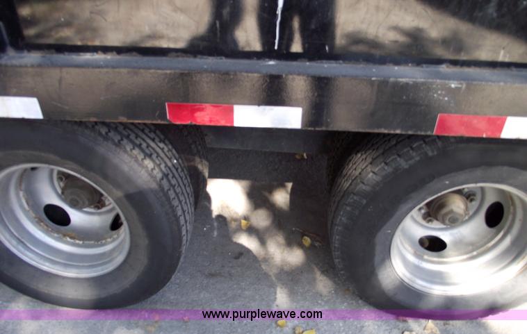 image for item 5921 2006 Travalong gooseneck dump trailer