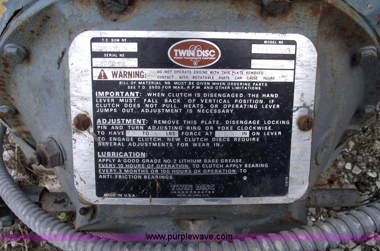 image for item 5930 John Deere 100hp diesel engine