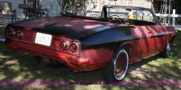 image for item 6505 1966 Chevrolet Corvair Monza convertible