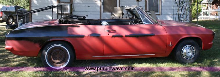 image for item 6505 1966 Chevrolet Corvair Monza convertible