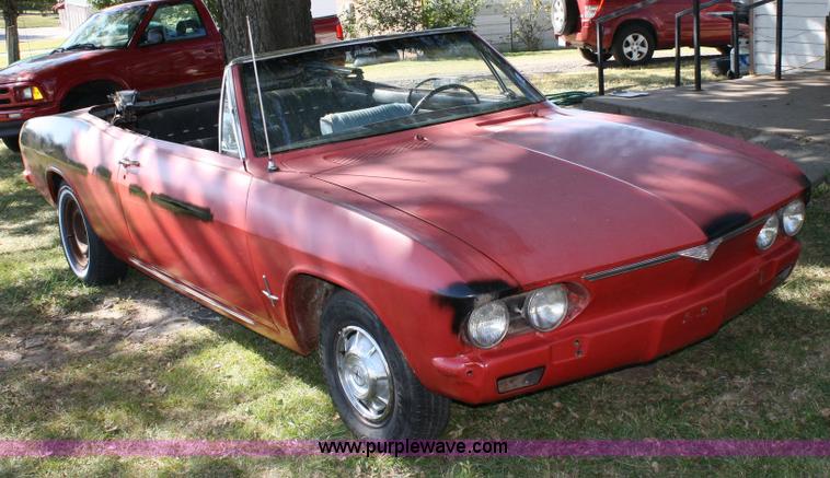 image for item 6505 1966 Chevrolet Corvair Monza convertible