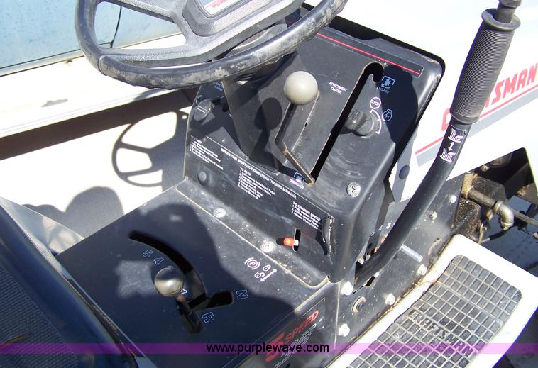 image for item 7374 Craftsman riding mower