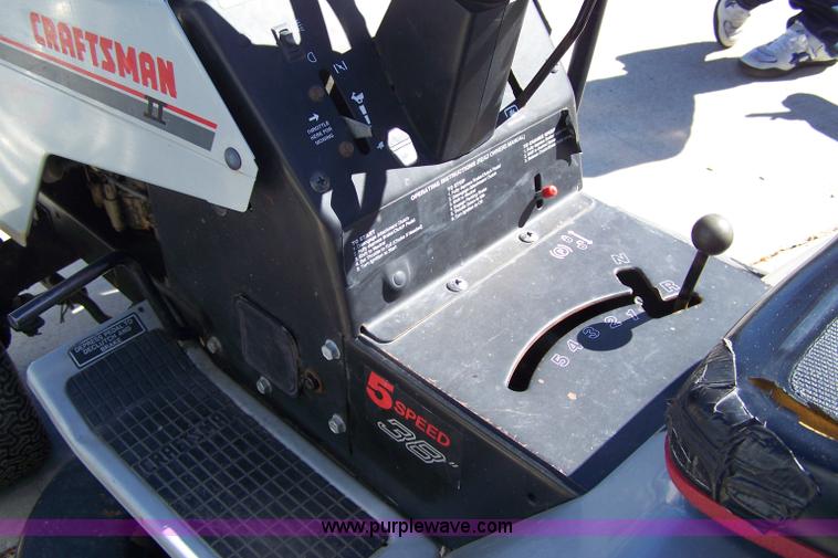 image for item 7374 Craftsman riding mower