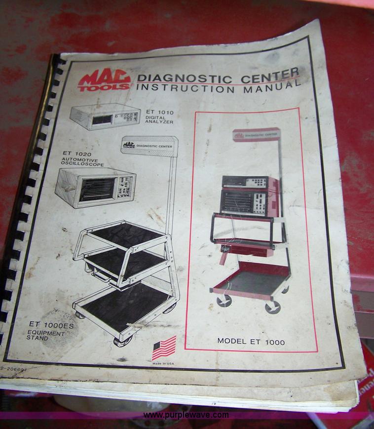 image for item 7409 Mac Tool ET1000 diagnostic center