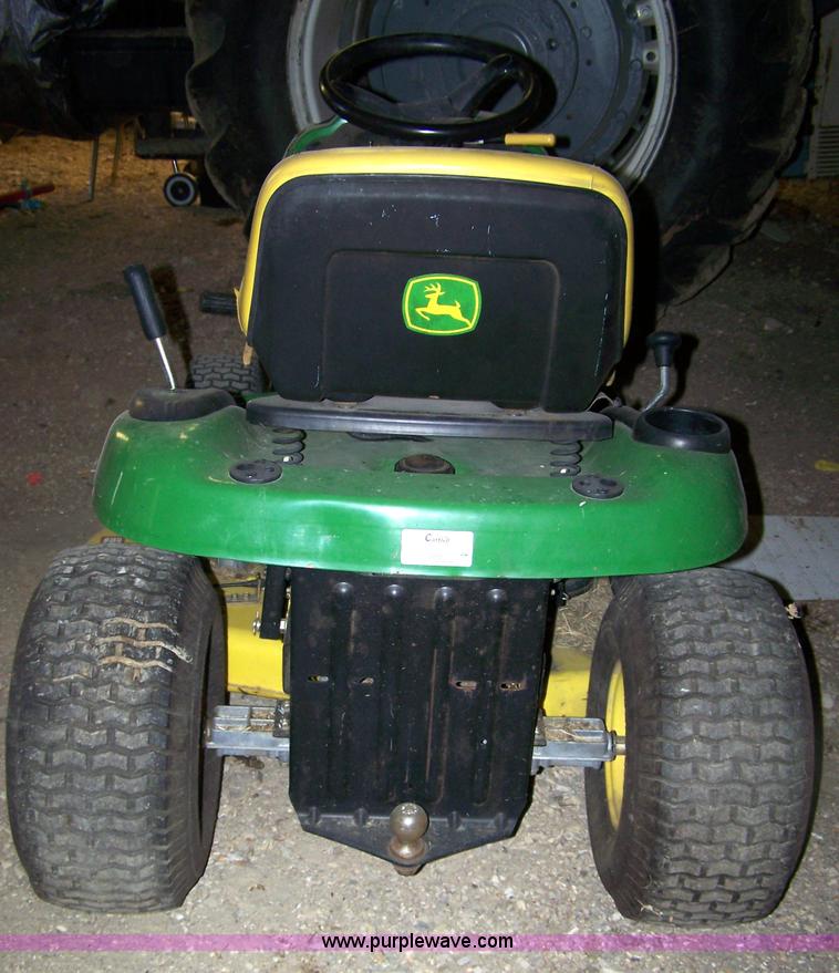 image for item 7418 John Deere L100 riding mower