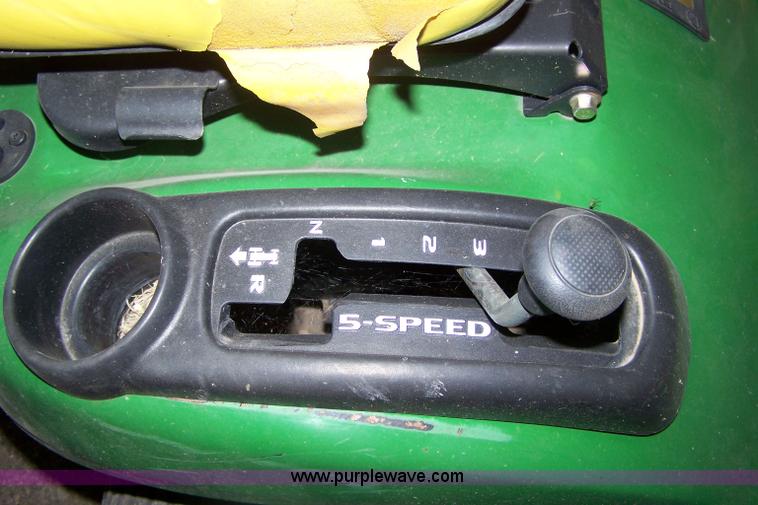image for item 7418 John Deere L100 riding mower