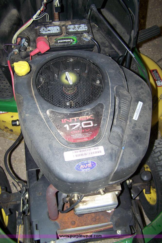 image for item 7418 John Deere L100 riding mower